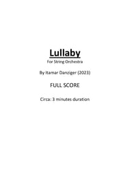 Lullaby Orchestra sheet music cover Thumbnail